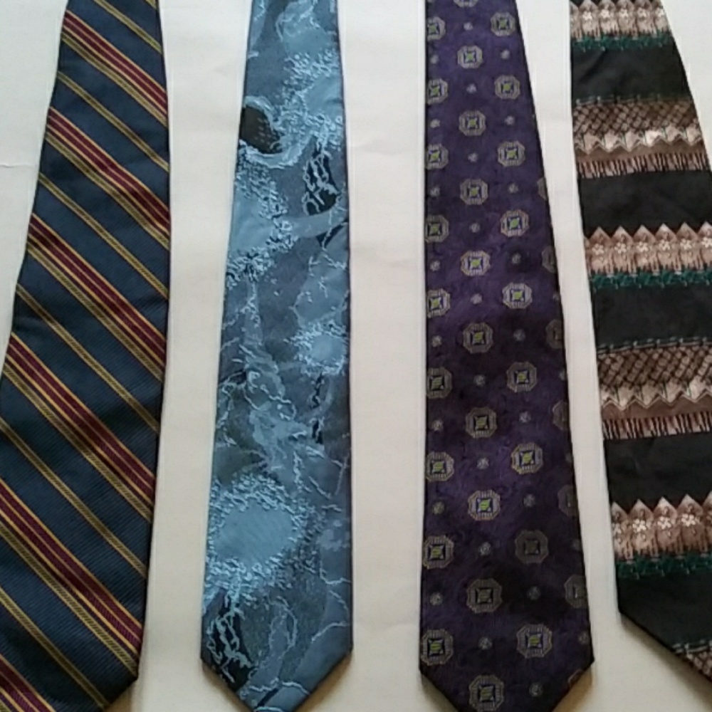 Lot of 4 ties